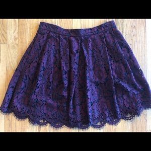 Banana Republic lace skirt